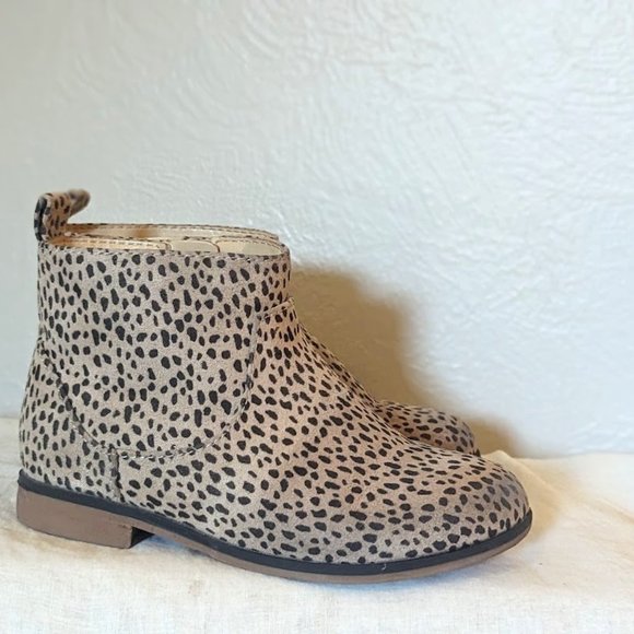 Cat & Jack Shoes Cat Jack Little Girl Leopard Print Bootie Size 9